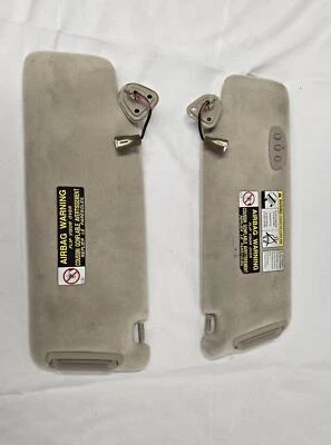 2000 Lexus RX300 Sun Visor Pair Set LH & RH (illuminated) Garage Door Opener Foto 1 de 4