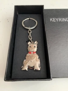 Pretty WESTIE Keyring, West Highland Dog blanco - Imagen 1 de 4