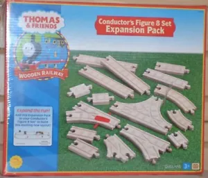 Thomas & Friends Wood Track - Conductor's Figure 8 Expansion Pack 99933 LC NUOVO - Foto 1 di 3