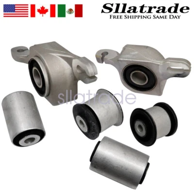 Juego de 6 bujes de brazo de control inferior delantero para Mercedes Benz ML450 2006-2011 Foto 1 de 4