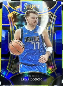 Luka Doncic - 23-24 Select Mezzanine #350 - Blue Prizm - Mavericks Color Match - Picture 1 of 2