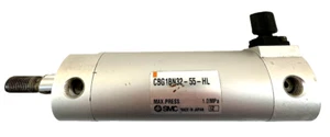 SMC CBG1BN32-55-HL Cilindro di bloccaggio, usato (C7) - Foto 1 di 18
