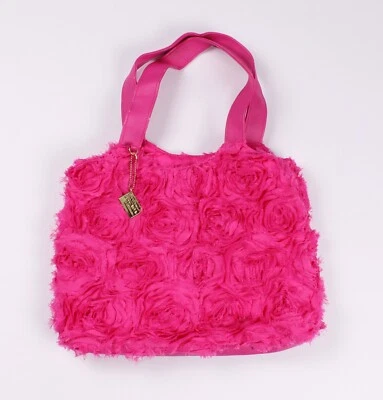 Bolso para mujer Escada rosa con asa de flora texturizada Foto 1 de 4