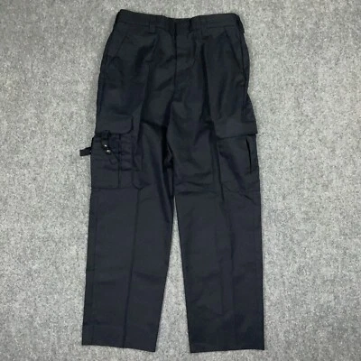 HORACE Pants Mens 33 Blue EMT Work Utility Pockets - Image 1 of 4