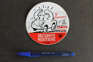 Aufkleber / Sticker - Verkehrssicherheit - Reagieren - Paris Normandie - Bild 1 von 2