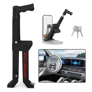 Brake Pedal Lock, Anti Theft Car Device, Brake or Clutch Pedal Deadbolt Lock,... - Picture 1 of 8