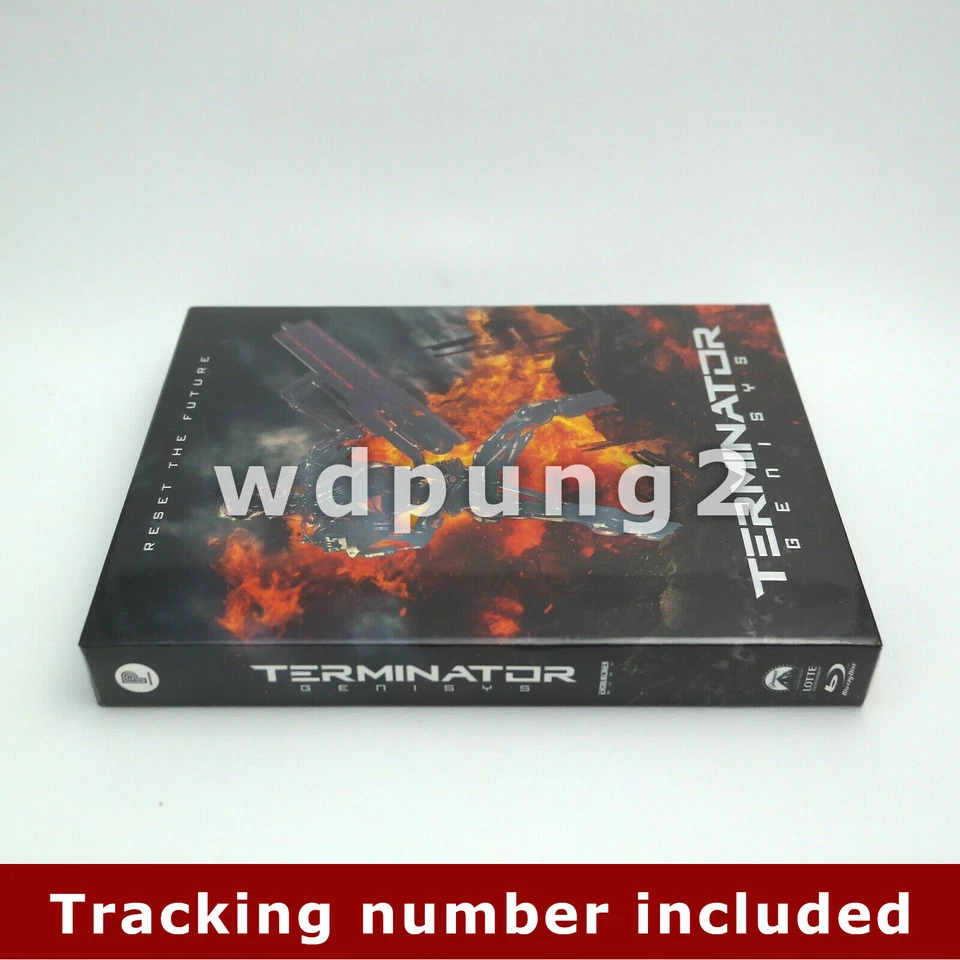 Terminator Genisys BLU-RAY Steelbook 2D & 3D Combo Limited Edition - Full Slip - Image 1 of 4