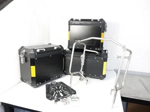 Suitcase + top case aluminium BMW R 1150 GS baggage luggage helmet compartment luggage suitcase - Picture 1 of 24