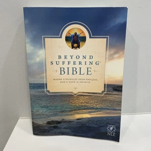 Beyond Suffering Bible NLT (Softcover): Where Struggles Seem - Paperback - VG - Picture 1 of 6