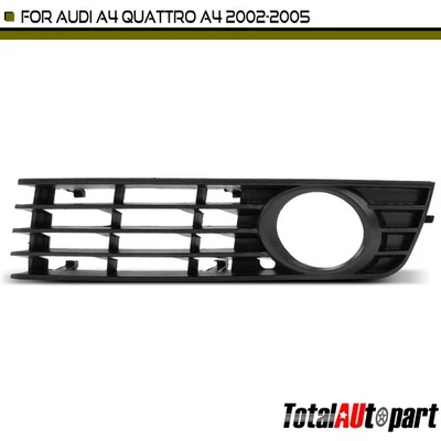 Faro antiniebla bisel rejilla delantero izquierdo audi a4 quattro a4 2002-2005 8e080768101c Foto 1 de 4