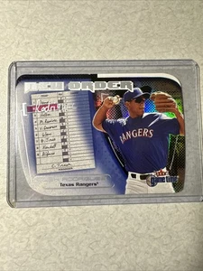 2001 Fleer game time baseball Alex Rodriguez new order die-cut card #3 of 15 - Picture 1 of 3