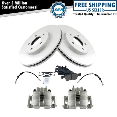 Brake Pad & Rotor Kit Fits 2008-2009 Ford Escape Mazda Tribute Mercury Mariner - Image 1 of 4