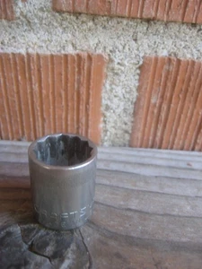 Vintage 3/8 Zoll Antrieb x 15 mm Größe * CRAFTSMAN * metrische Steckschlüssel-VV-44306 & 12 Pt USA - Bild 1 von 10