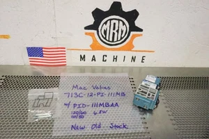 Mac Valves 713C-12-PI-111MB Magnetventil mit PID-11MBAA 120/60 110/50 6,8W NEU - Bild 1 von 11