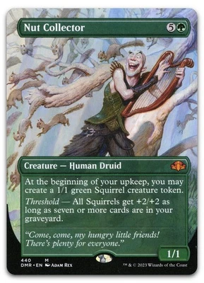Nut Collector (Borderless) #440 (NM) Dominaria Remastered DMR Magic MTG - Image 1 of 2