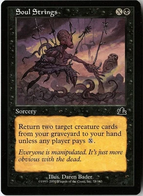 Soul Strings 78 Common Prophecy NM MTG - Image 1 of 2