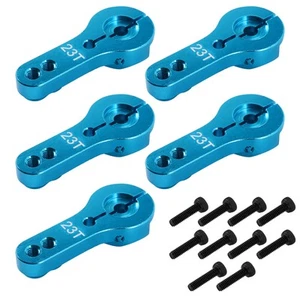 5 Piezas Bocina de Brazo de Metal 23T con Tornillos para 1/10 RC Piezas de Coche Accesorios G3N32258 - Imagen 1 de 7