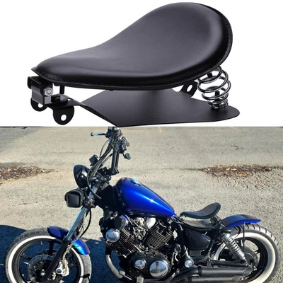 Fit For Yamaha V Star 250 650 950 1100 1300 Bobber Motorcycle Spring Solo Seat - Image 1 of 4