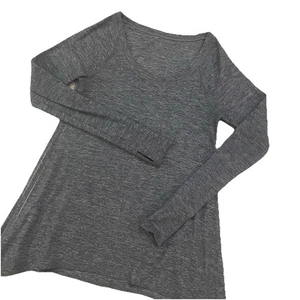 Top deportivo elástico manga larga cuello redondo Lululemon para mujer talla S (medido) - Imagen 1 de 9