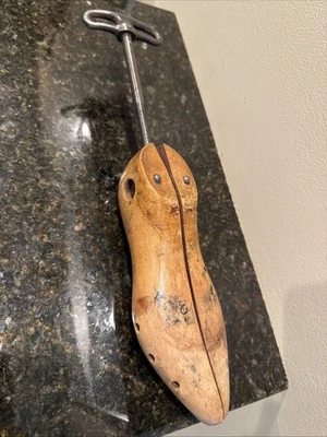 Camilla de zapatos de madera vintage Foto 1 de 4