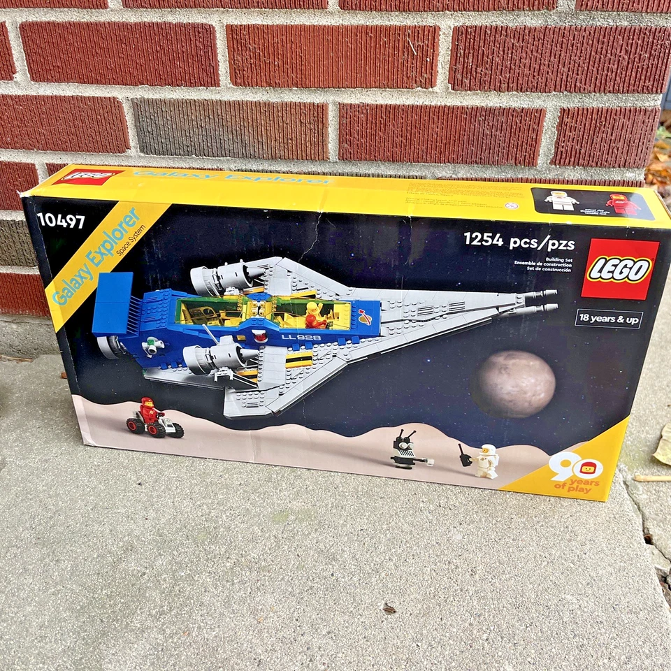 Lego Iconos Galaxy Explorer Sistema Espacial 10497 Juego Completo Sellado 1254 piezas. Foto 1 de 4