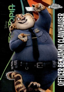 2025 Disney Topps Chrome - Zootopia Insert - Officer Benjamin Clawhauser - ZI-3 - Picture 1 of 2