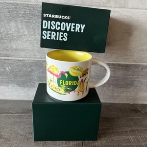 Taza taza nueva en caja STARBUCKS FLORIDA DISCOVERY SERIES 14 oz 2024 - Imagen 1 de 8