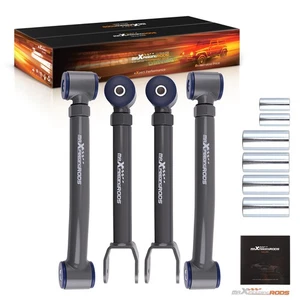 4X BRAS DE CONTRÔLE AVANT AJUSTABLE FOR JEEP GRAND CHEROKEE ZJ XJ WRANGLER TJ - Picture 1 of 19