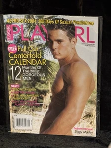 Play Girl Magazine Vintage January 2004 Playgirl Centerfold Calendar - Imagen 1 de 2