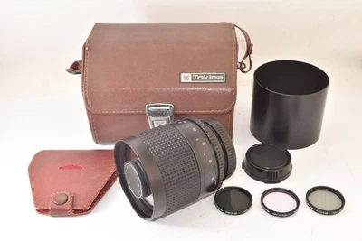 [Ex+] Lente Tokina RMC 500 mm f/8 para lente súper teleobjetivo Canon FD Mount 3 filtros Foto 1 de 4