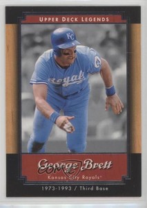 2001 Upper Deck Legends George Brett #28 HOF