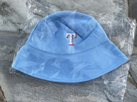 Texas Rangers Fathers Day Promotion 6-18 Floppy Hat Bucket Hat Cap New In Bag Cover
