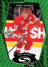 1998-99 UD Choice StarQuest Green #SQ18 Steve Yzerman