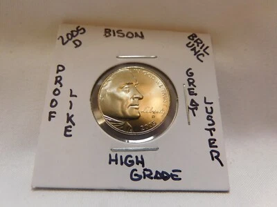 *2005 D Uncirculated Westward Journey "Bison" Jefferson Nickel From US Mint Set* - Image 1 of 2