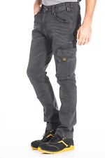 Jeans da lavoro elasticizzati JOBGR dalla vestibilità comoda  Grigio RICA LEWIS