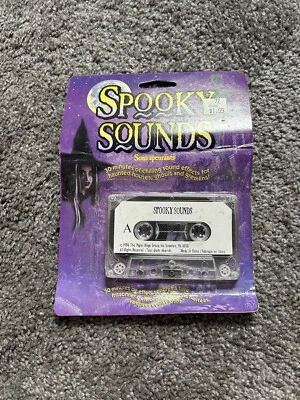 Spooky Sounds Cassette Tape 30 Minutes Of Chilling Sound Effects 1995 - Image 1 of 4