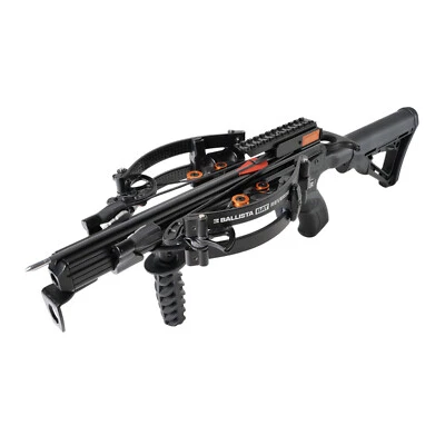BALLISTA BAT Reverse Draw Compound Crossbow with T-Buttstock 340fps/150lbs/4lb