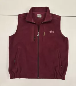 Drake Waterfowl Windproof Layering Maroon Fleece Vest 2XL USED - Picture 1 of 4