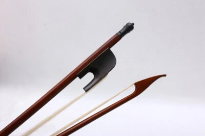 16inch Viola Bow Baroque Style Frog Brazilwood Round Stick Full Size Viola bow - Image 1 of 4