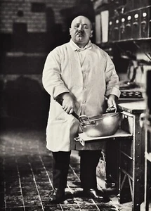 1928/71 Vintage AUGUST SANDER German Chef Pastry Cook Food Dessert Photo Gravure - Picture 1 of 1
