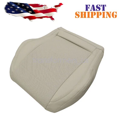 Cubierta de asiento de cuero PERF inferior del conductor para Mercedes Benz C350 2012-2015 cupé color tostado Foto 1 de 4