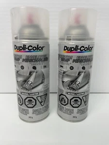 2 Pack Dupli-Color Custom Wrap Removable Paint Gloss Clear Spray 11oz CCWRC901 - Picture 1 of 7