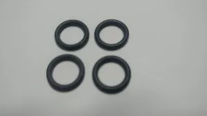 QTY 4 PASLODE 020680 Oring per chiodatrice Mustang MU-212-F & MU-W114-W16R - Foto 1 di 2