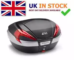 Givi V56NN top box MAXIA 4 top-case + E111 BACKREST + SR357 rear rack monokey - Picture 1 of 10