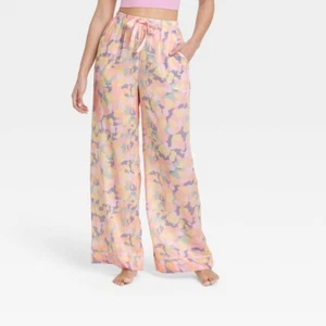 Stars Above Women's Simply Cool Pajama Pants LARGE Pink Abstract Print - Imagen 1 de 1