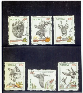 POLAND 1981 Huntings (Fauna) FU CV $1.50 - Picture 1 of 1