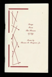 Songs from the Stresses of Life by Thomas B Hargrave Jr, Signed ( 1992, PB) - Picture 1 of 3