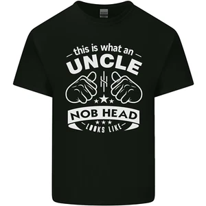 An Uncle Nob Head Looks Like Uncles Day Mens Cotton T-Shirt Tee Top - Picture 1 of 102