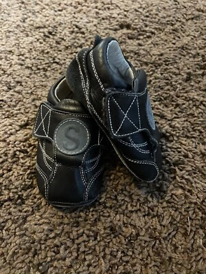 Shoesme bebé niño talla Zapato suave azul marino 18 meses. Hermoso par, gran forma Foto 1 de 4