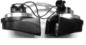 LINCOLN TOWN CAR 2003-2011 DUAL HIGH & LOW COMPLETE OEM HORN FIAMM BRAND NEW - Picture 1 of 3